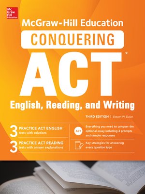 cover image of McGraw-Hill Education Conquering ACT English Reading and Writing